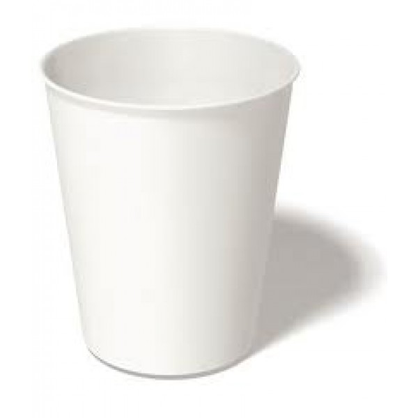 148040 Paper Cups 250ml White
