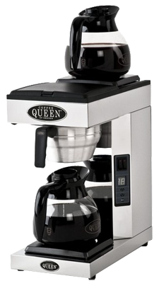 8100 Coffee Queen Filter Pour Over 2 Glass Decanters